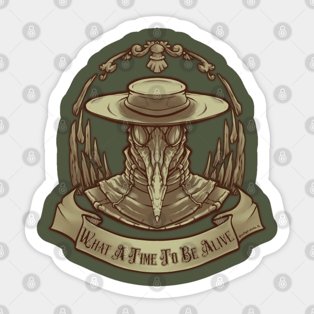 What A Time To Be Alive Sticker by Gloomlight